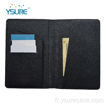 Ysure Custom Design Slim Travel Wallet Passeport Passeport